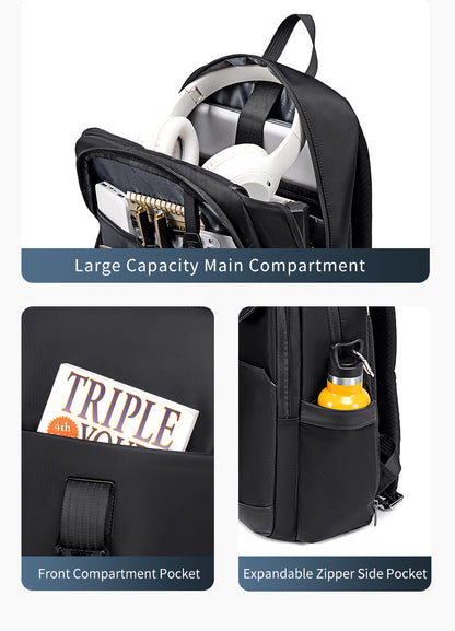 Laptop Bag15.6-Inch Multifunctional Black B00812