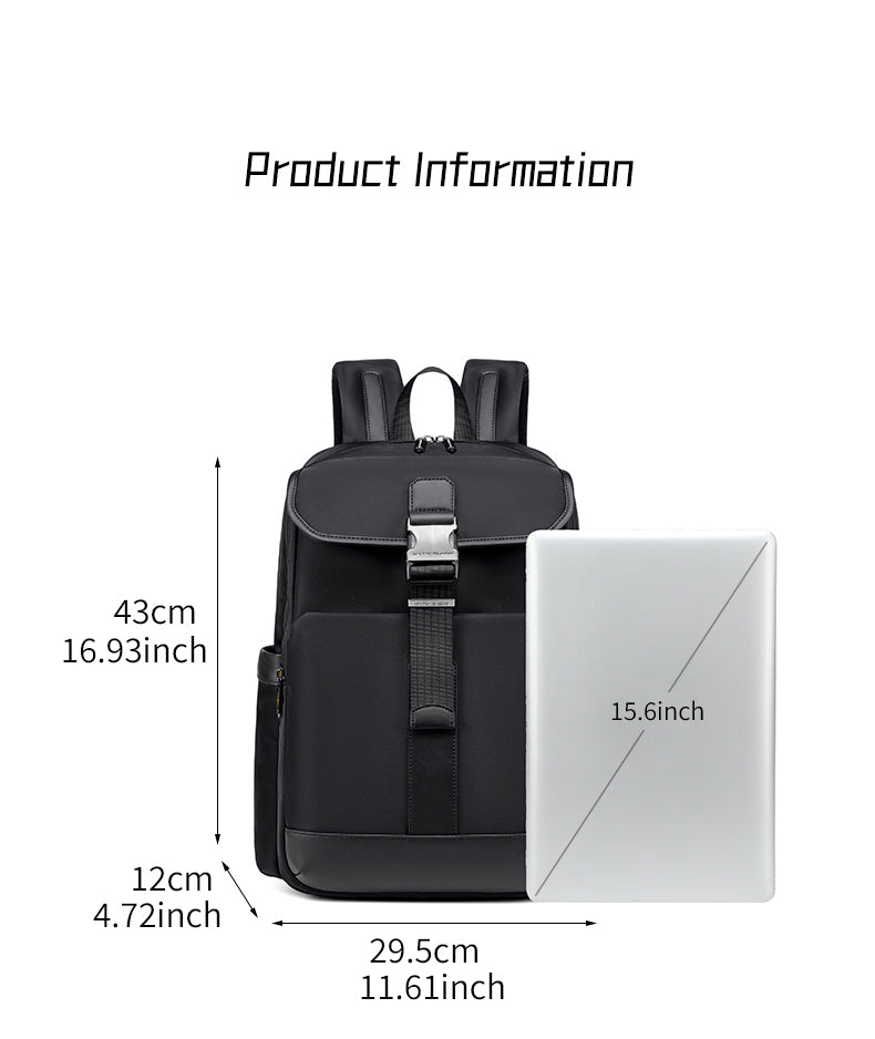 Laptop Bag15.6-Inch Multifunctional Black B00812