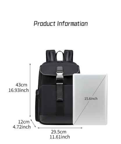 Laptop Bag15.6-Inch Multifunctional Black B00812