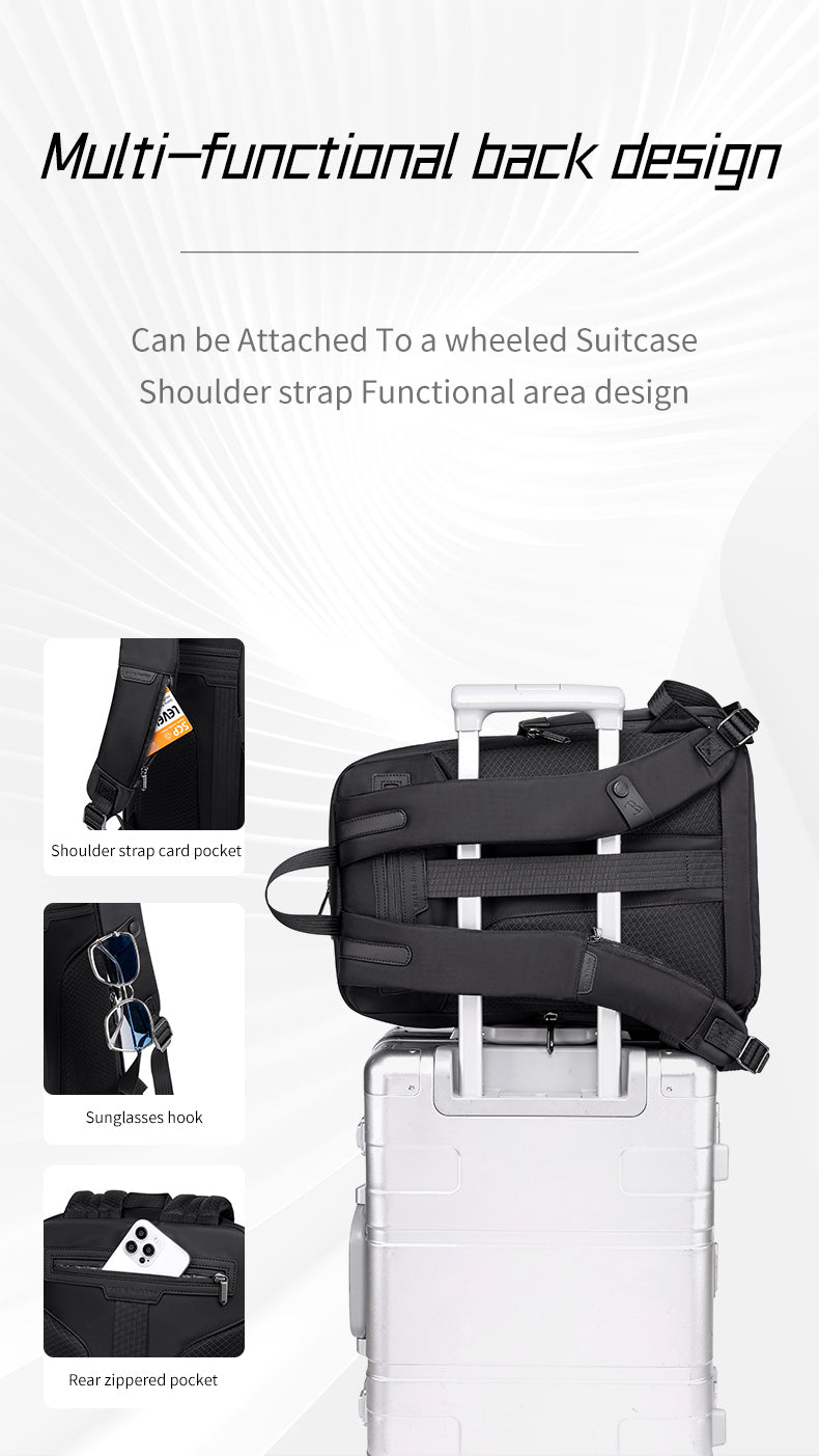 Laptop Bag15.6-Inch Multifunctional Black B00812