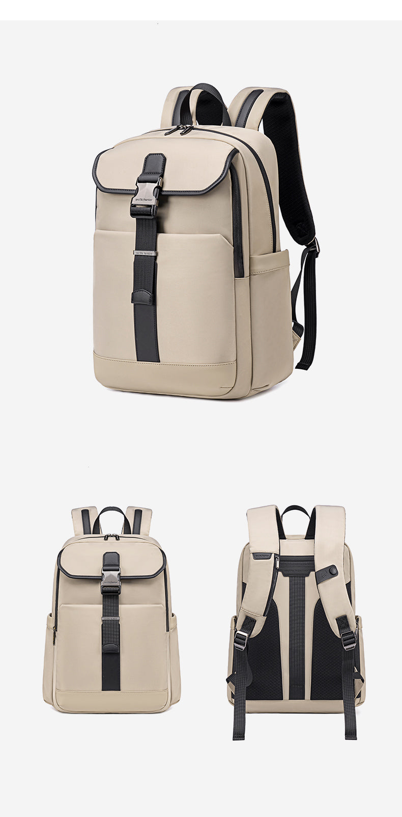 Laptop Bag15.6-Inch Multifunctional Black B00812