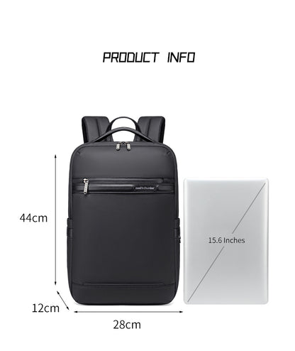 B00872 Beige شنطة لاب توب 15.6 انش متعددة الوظائف