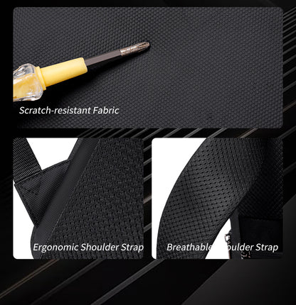 B00877 Black شنطة لاب توب 15.6 انش متعددة الوظائف اسود