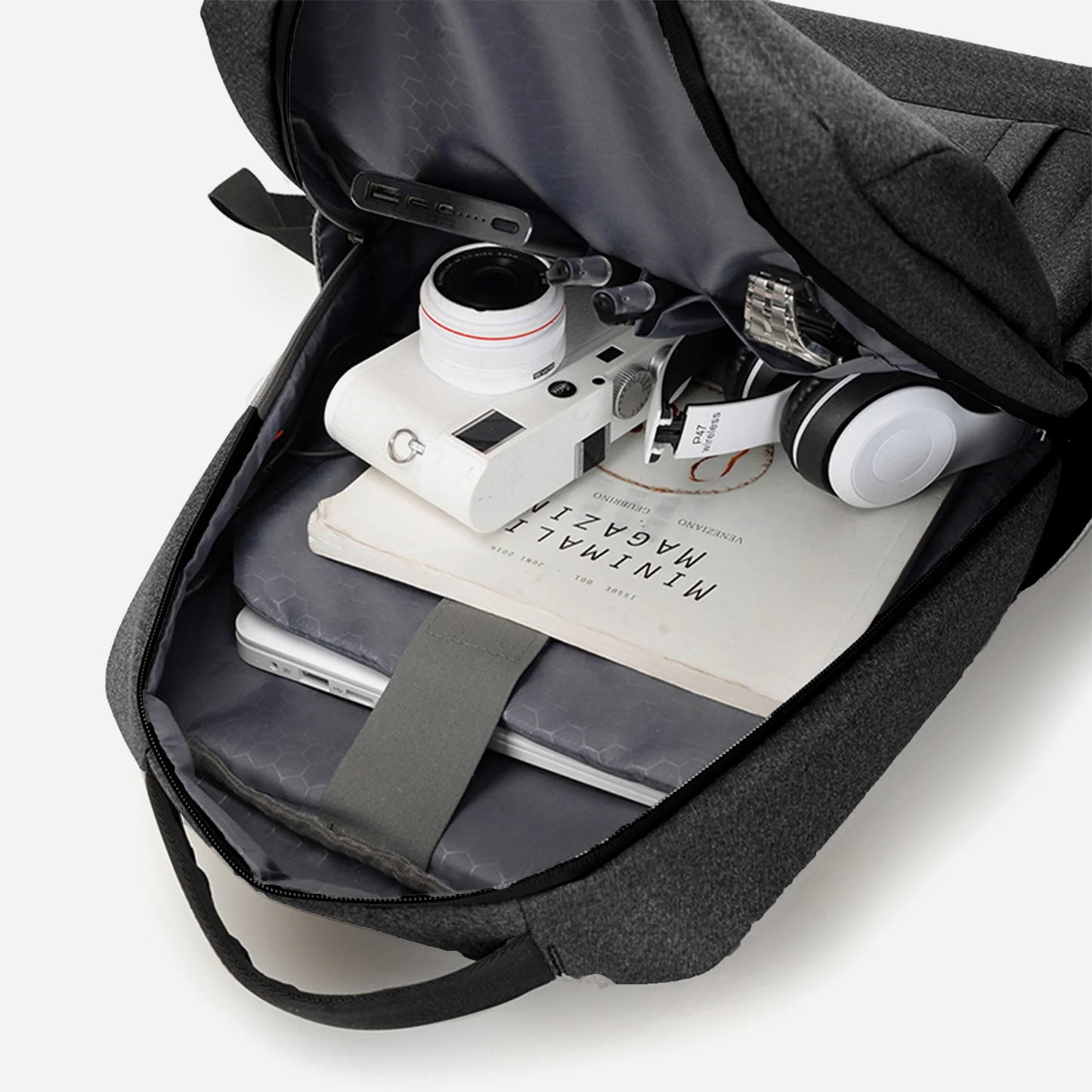 RAL 619 شنطة لاب توب 15.6-انش متعددة الوظائف