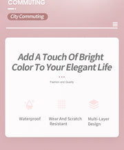 CB00617 Multi-Purpose Casual 15.6 Laptop Compartment Waterproof Expandable Backpack for Women