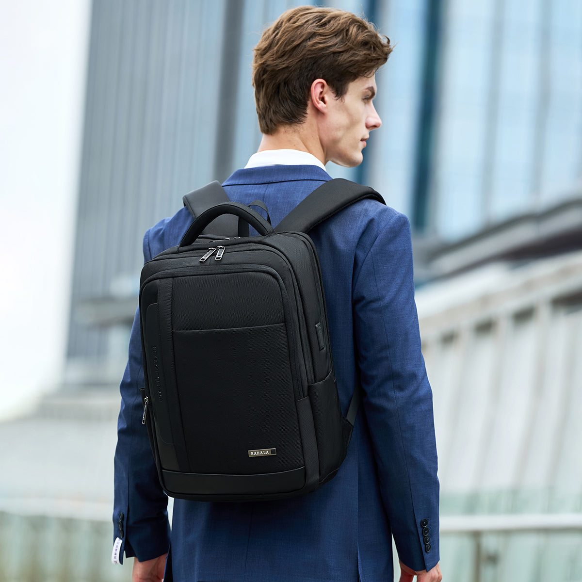 SH 51 black شنطة لاب توب 15.6-انش متعددة الوظائف