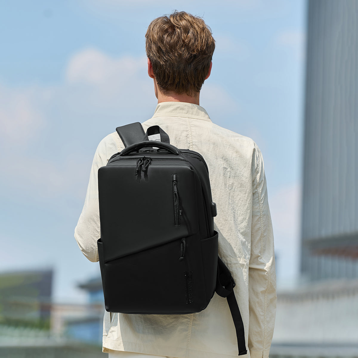 RAL 816 Blue شنطة لاب توب 15.6-انش متعددة الوظائف