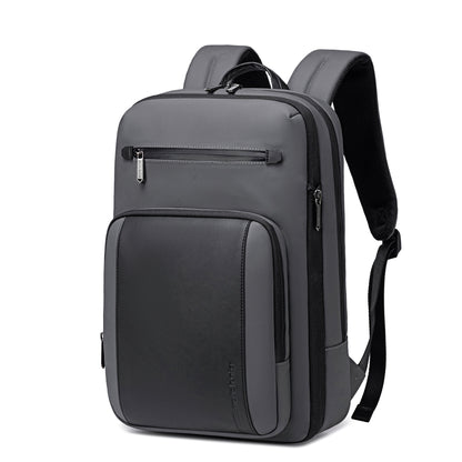 B00877 Grey شنطة لاب توب 15.6 انش متعددة الوظائف جراي