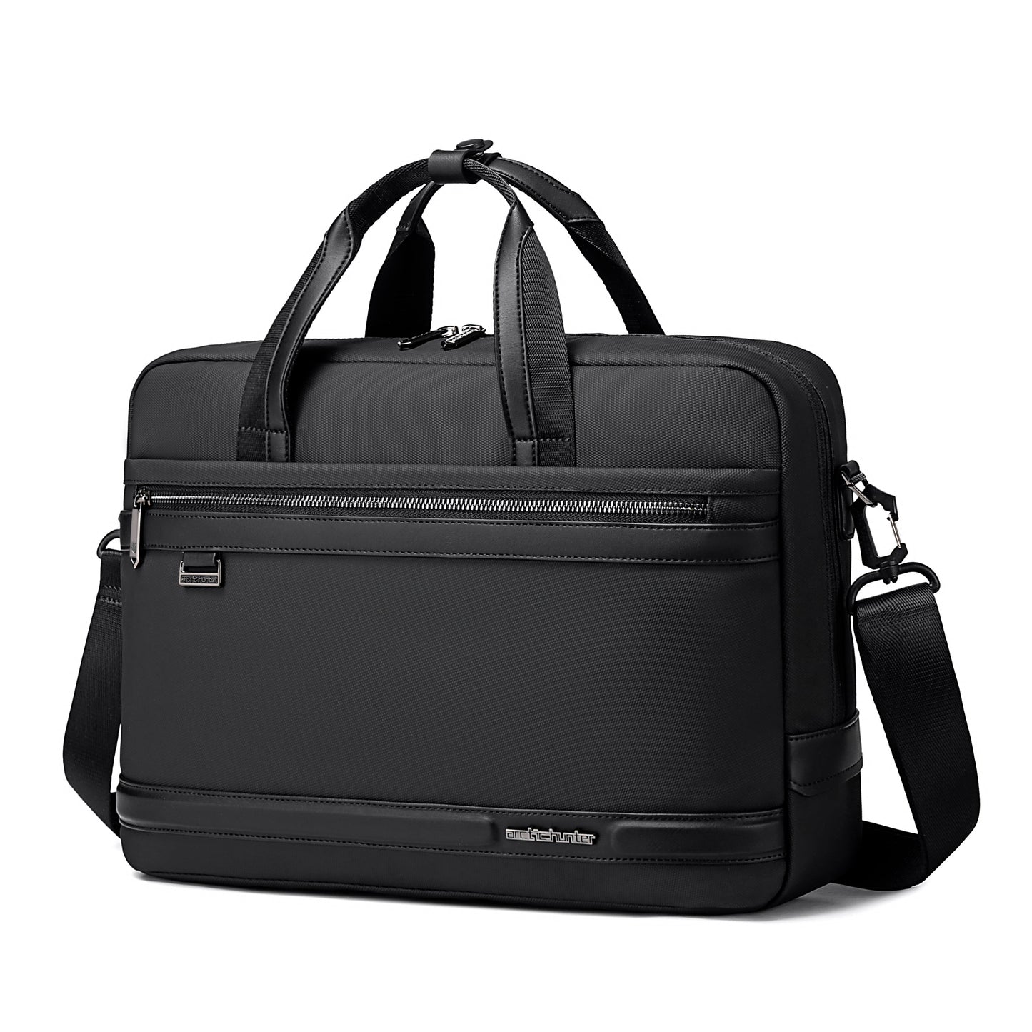 GWB00888 Black شنطة لاب توب كتف يد 15.6-انش ذات وزن خفيف متعددة الوظائف مقاومة للماء ذات جودة عالية من اركتك هنتر,