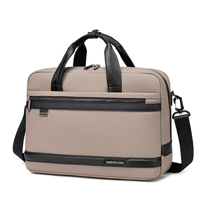 GWB00888 Beige لشنطة لاب توب كتف يد 15.6-انش ذات وزن خفيف متعددة الوظائف مقاومة للماء ذات جودة عالية من اركتك هنتر,