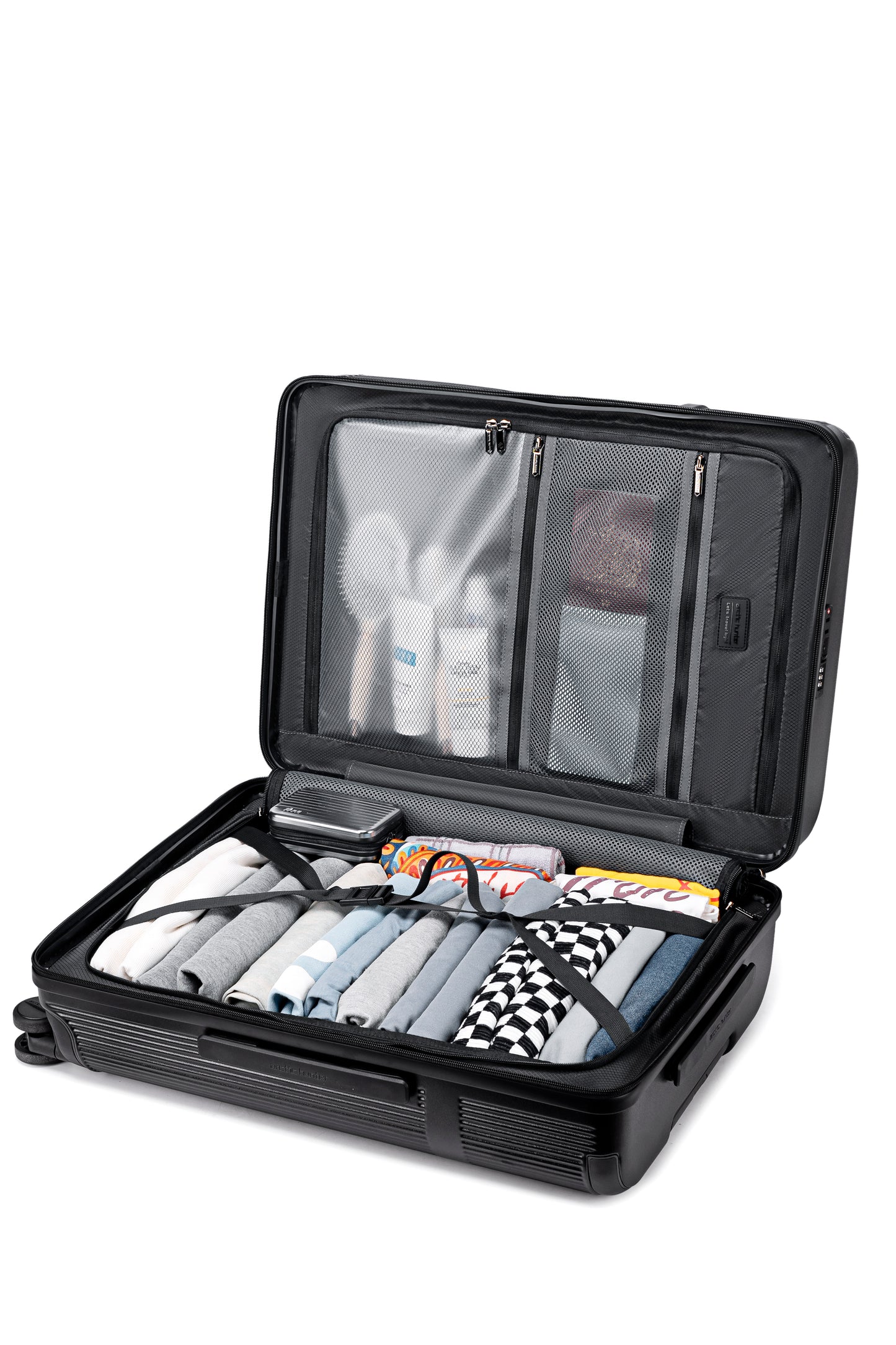 LGX001 Gold 28 inch شنطة سفر للجنسين بعجلات، متعددة الالوان