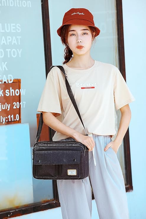 GK0075 Black شنطه كتف كروس