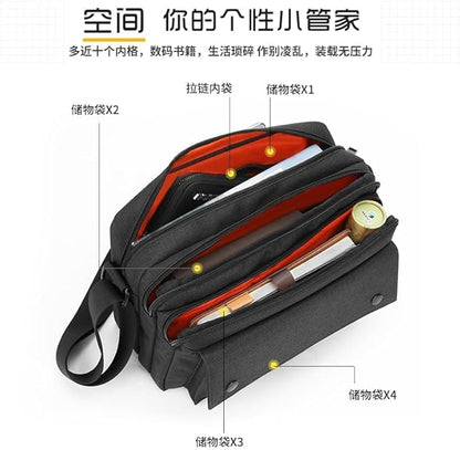 GK0075 Black شنطه كتف كروس