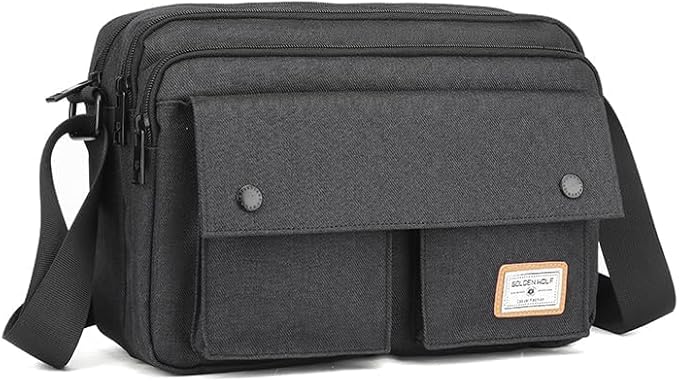 GK0075 Black شنطه كتف كروس