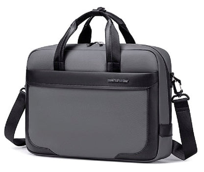 GWB00889 Grey شنطة لاب توب كتف يد 15.6-انش ذات وزن خفيف متعددة الوظائف مقاومة للماء ذات جودة عالية م