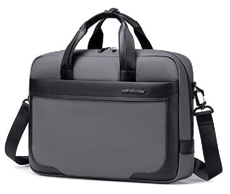 GWB00889 Grey شنطة لاب توب كتف يد 15.6-انش ذات وزن خفيف متعددة الوظائف مقاومة للماء ذات جودة عالية م