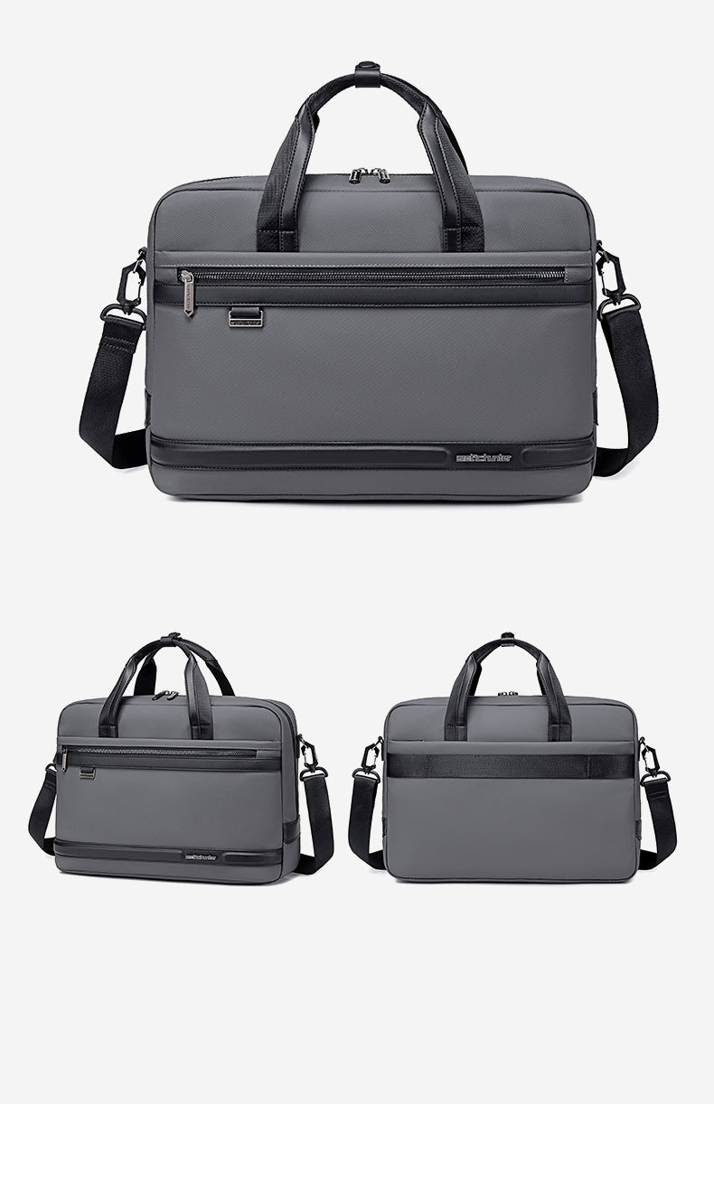GWB00888 Grey لشنطة لاب توب كتف يد 15.6-انش ذات وزن خفيف متعددة الوظائف مقاومة للماء ذات جودة عالية من اركتك هنتر,