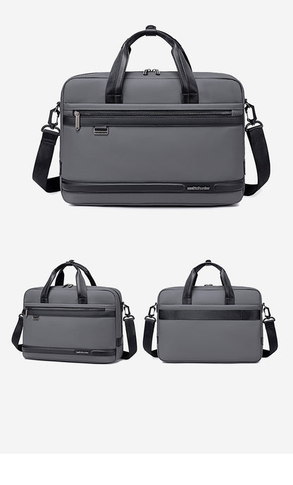 GWB00888 Grey لشنطة لاب توب كتف يد 15.6-انش ذات وزن خفيف متعددة الوظائف مقاومة للماء ذات جودة عالية من اركتك هنتر,