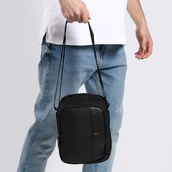 Crossbody Bag 8 Inch Multifunctional Water proof Black XB00070