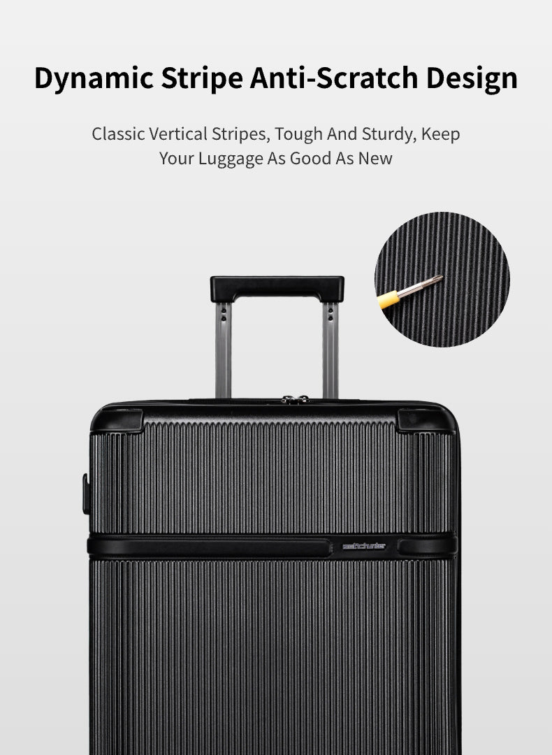 LGX001 Black شنطة سفر بعجلات،