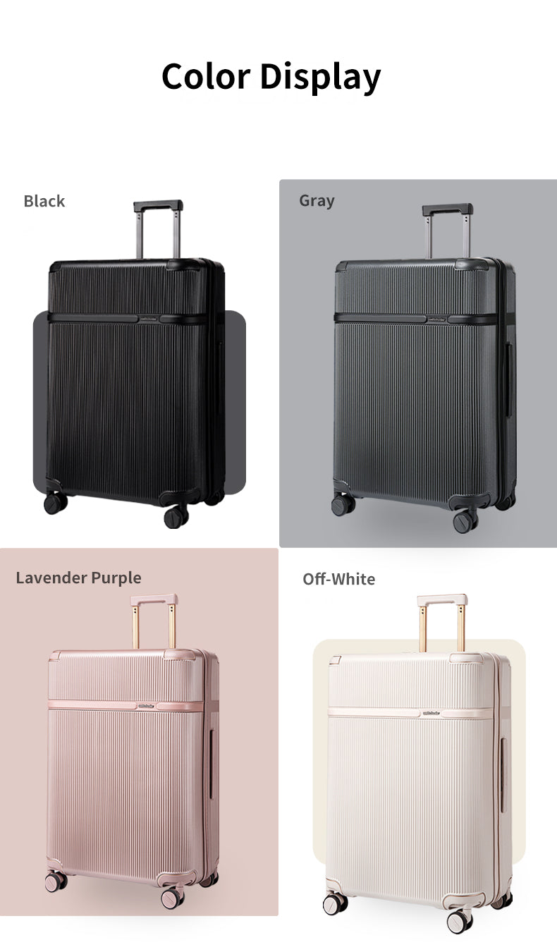 LGX001 Black شنطة سفر بعجلات،