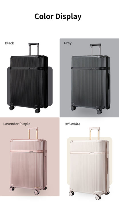 LGX001 Black شنطة سفر بعجلات،