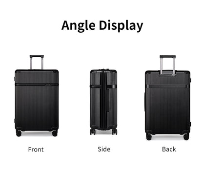 LGX001 Black شنطة سفر بعجلات،