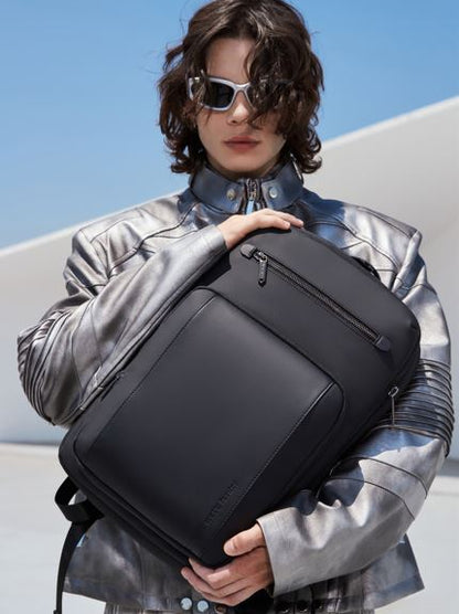 B00877 Black شنطة لاب توب 15.6 انش متعددة الوظائف اسود