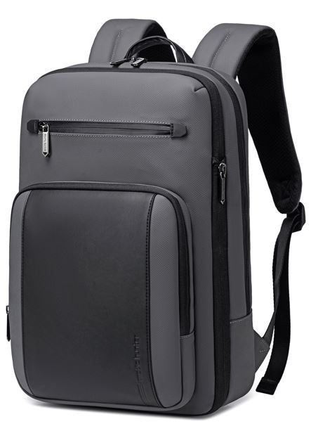 B00877 Grey شنطة لاب توب 15.6 انش متعددة الوظائف جراي