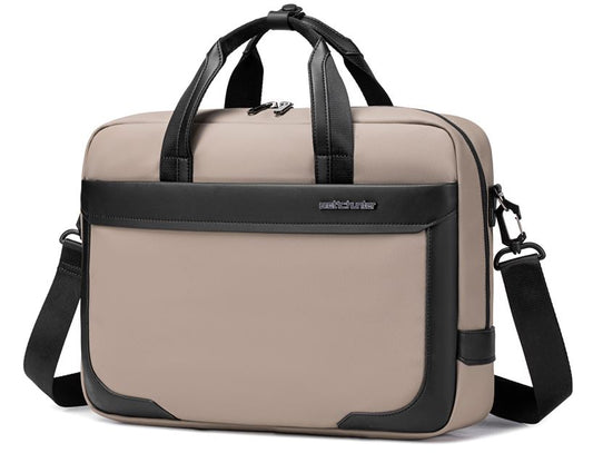 GWB00889 Beige شنطة لاب توب كتف يد 15.6-انش ذات وزن خفيف متعددة الوظائف مقاومة للماء ذات جودة عالية من اركتك هنتر,
