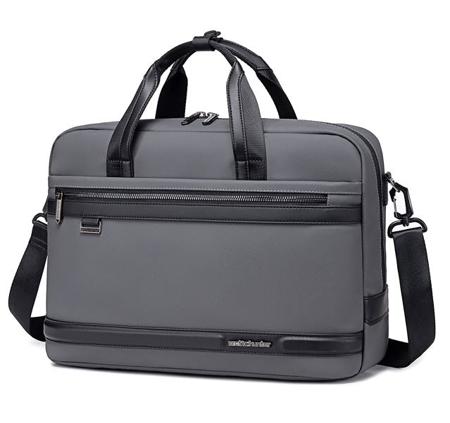 GWB00888 Grey لشنطة لاب توب كتف يد 15.6-انش ذات وزن خفيف متعددة الوظائف مقاومة للماء ذات جودة عالية من اركتك هنتر,