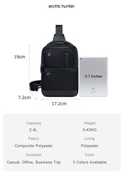 Crossbody Bag Water proof Black XB00678