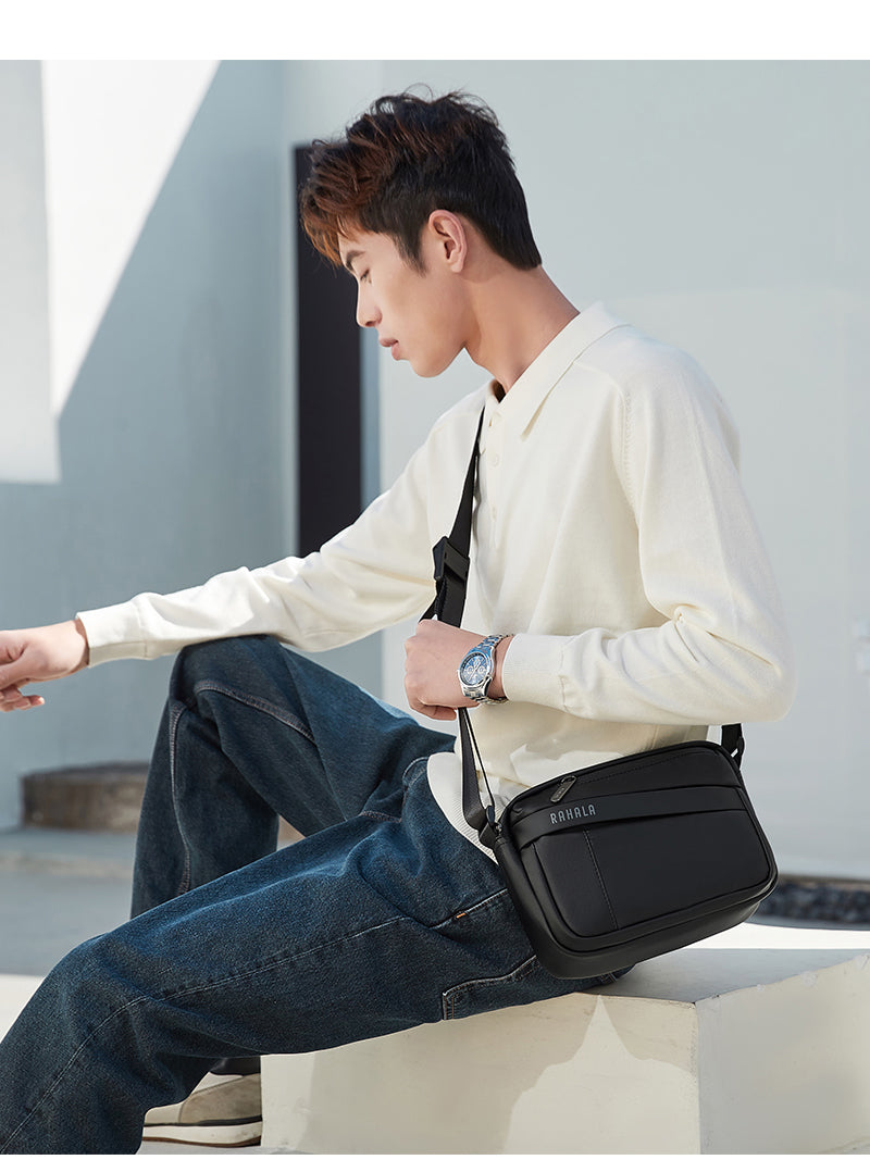 BNG-131 7.9-Inch Tablet Chest Business Messenger Sling Crossbody Bag
