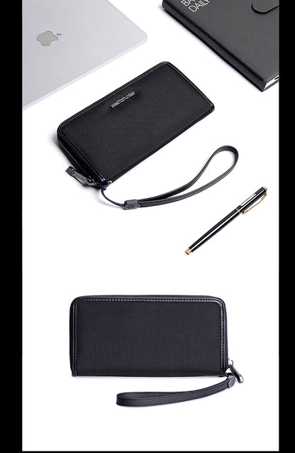 Q0011 Business Long Wallet New Men Multilayer Card Holder Lightweight