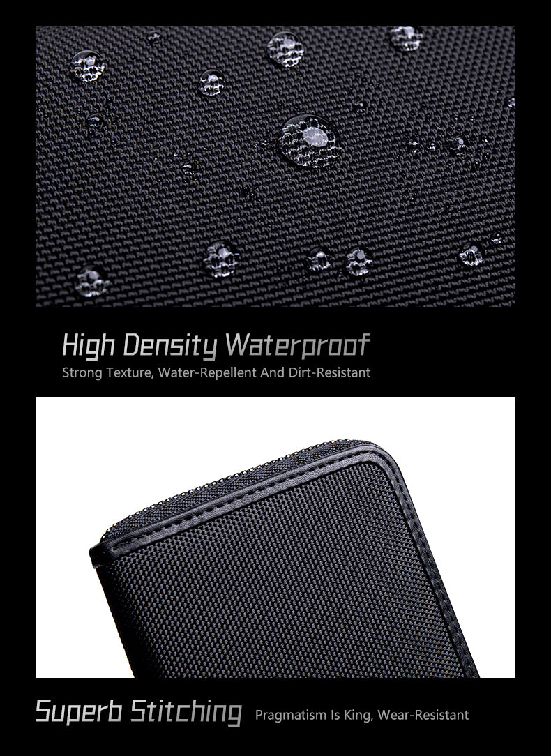 Q0011 Business Long Wallet New Men Multilayer Card Holder Lightweight