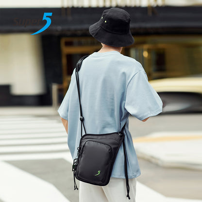 FK00515 شنطة كروس كتف مستوردة متعددة الوظائف ,ومقاومة للماء ذات جوده عالية من من سوبر فايف - اسود