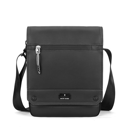 K00092 9.7-Inch Casual Business Waterproof Shoulder Slim Crossbody Bag