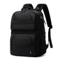 BNG-125 Oxford Waterproof 15.6-Inch Laptop Travel Large Capacity Backpack Bag, Black