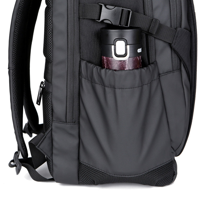 Laptop Bag 17 inch Multifunctional Waterproof Black 2209