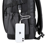 Laptop Bag 17 inch Multifunctional Waterproof Black 2209