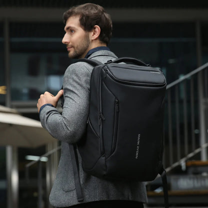 MR9031Y_00 33L Fashionable Anti-Thief Multifunctional Waterproof USB Charging 15.6" Laptop Men Backpack